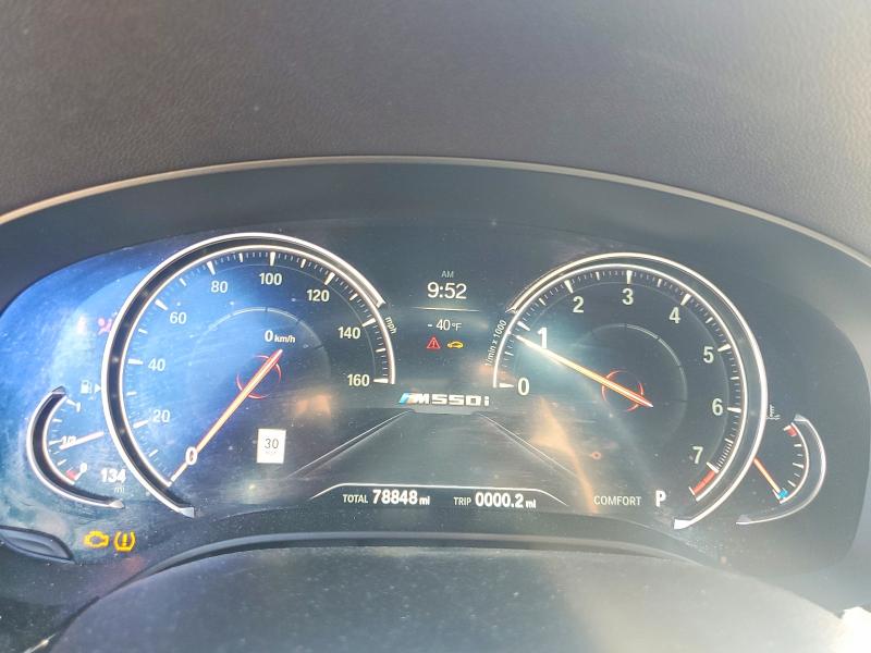 2018 Bmw M550xi მანქანა იყიდება აუქციონზე, vin: WBAJB9C59JB036105, აუქციონის ნომერი: 58569576