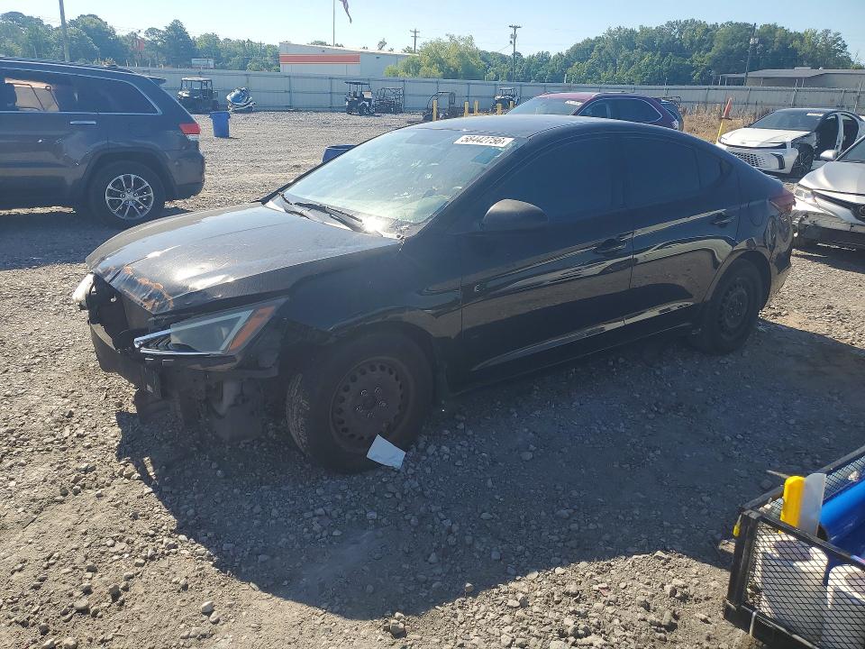 2019 Hyundai Elantra მანქანა იყიდება აუქციონზე, vin: KMHD74LF5KU799804, აუქციონის ნომერი: 58442756