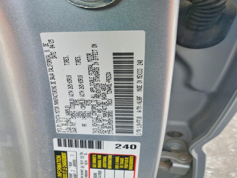 Продажа на аукционе авто 2025 Toyota Tacoma, vin: 3TMLB5JN5SM130581, номер лота: 58450486