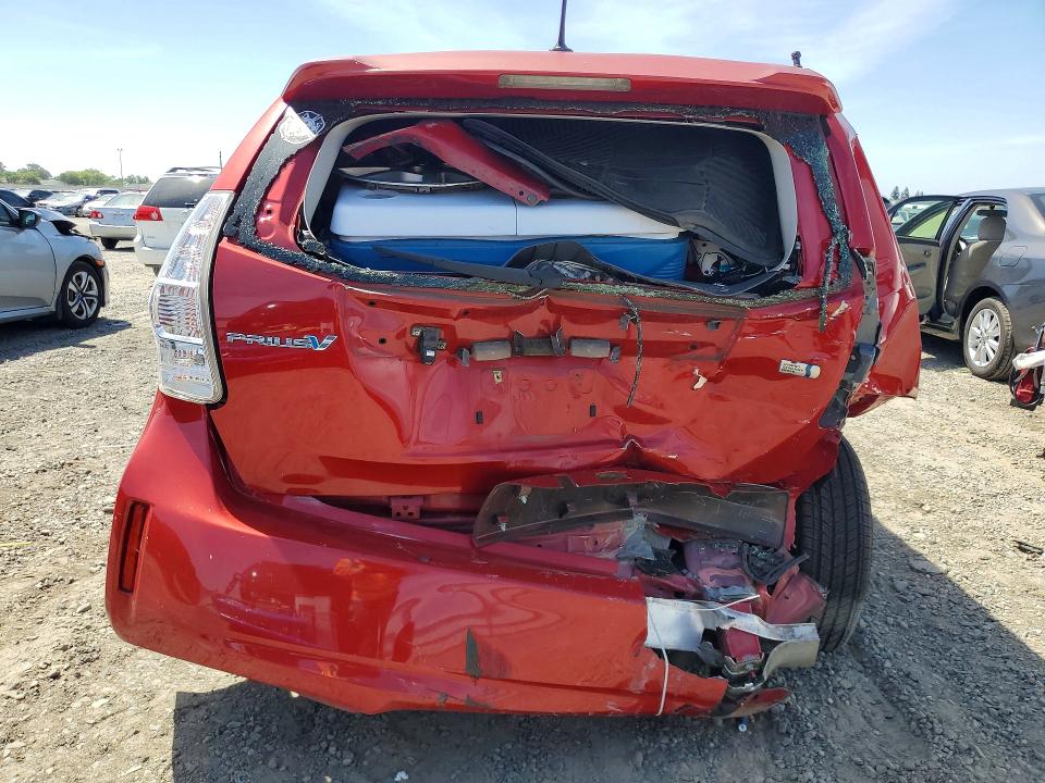55741816 :رقم المزاد ، JTDZN3EU1D3206194 vin ، 2013 Toyota Prius V مزاد بيع