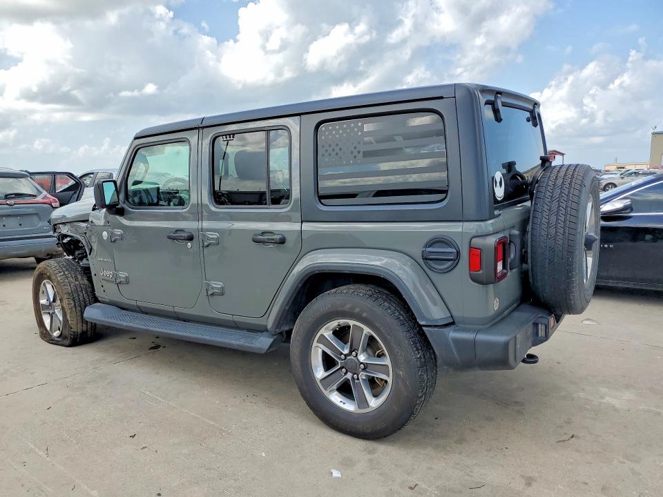 2021 Jeep Wrangler Unlimited მანქანა იყიდება აუქციონზე, vin: 1C4HJXEN8MW645530, აუქციონის ნომერი: 56660266