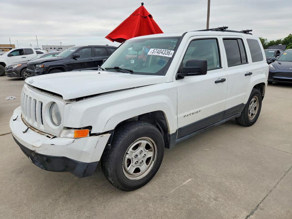 2016 Jeep Patriot მანქანა იყიდება აუქციონზე, vin: 1C4NJPBB5GD777450, აუქციონის ნომერი: 57404336