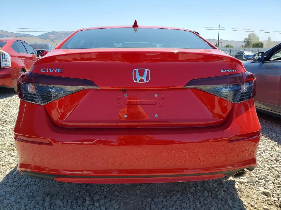57862176 :رقم المزاد ، 2HGFE2F57SH597061 vin ، 2025 Honda Civic مزاد بيع