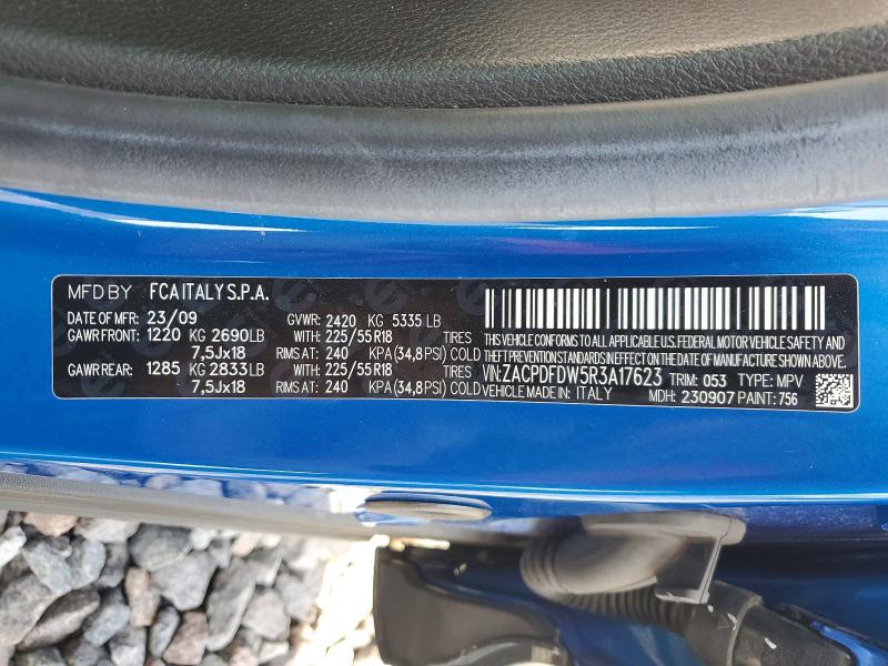 Aukcja sprzedaży 2024 Dodge Hornet, vin: ZACPDFDW5R3A17623, numer aukcji: 58784816