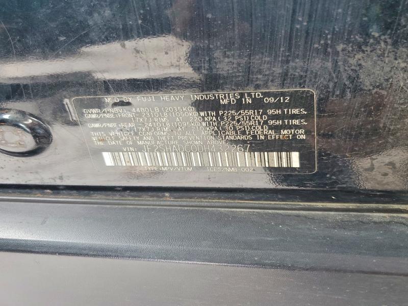 Продаж на аукціоні авто 2013 Subaru Forester, vin: JF2SHADC0DH432267, номер лоту: 57658556