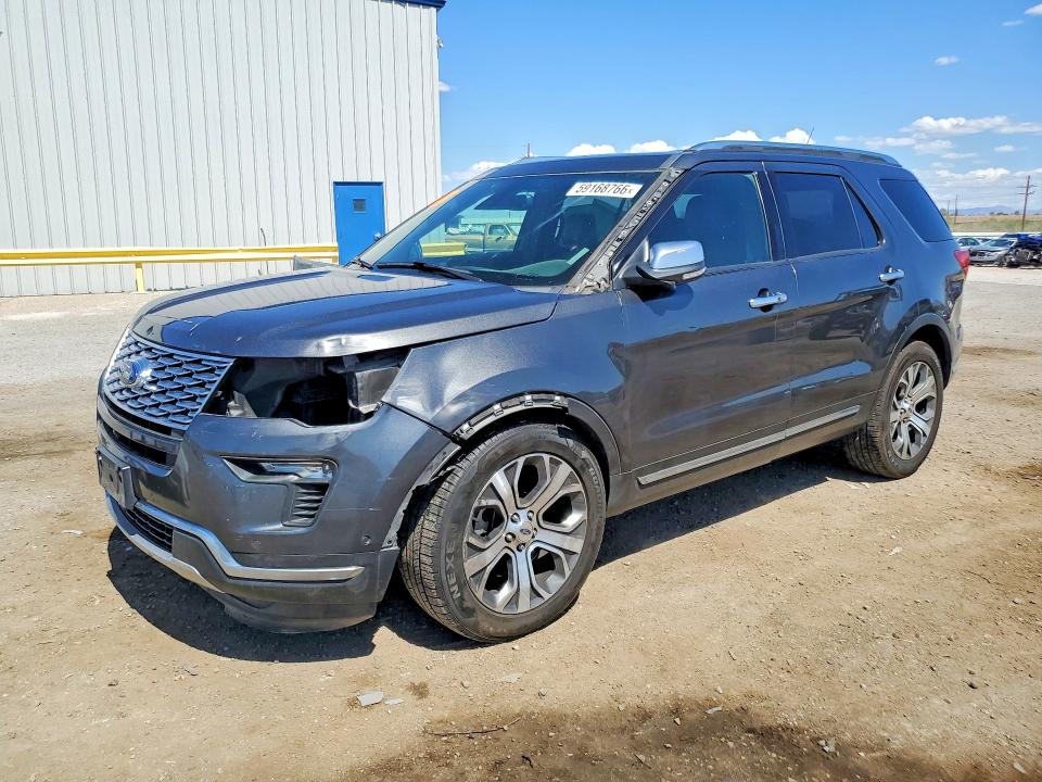 2018 Ford Explorer მანქანა იყიდება აუქციონზე, vin: 1FM5K8HT0JGC72761, აუქციონის ნომერი: 59168766
