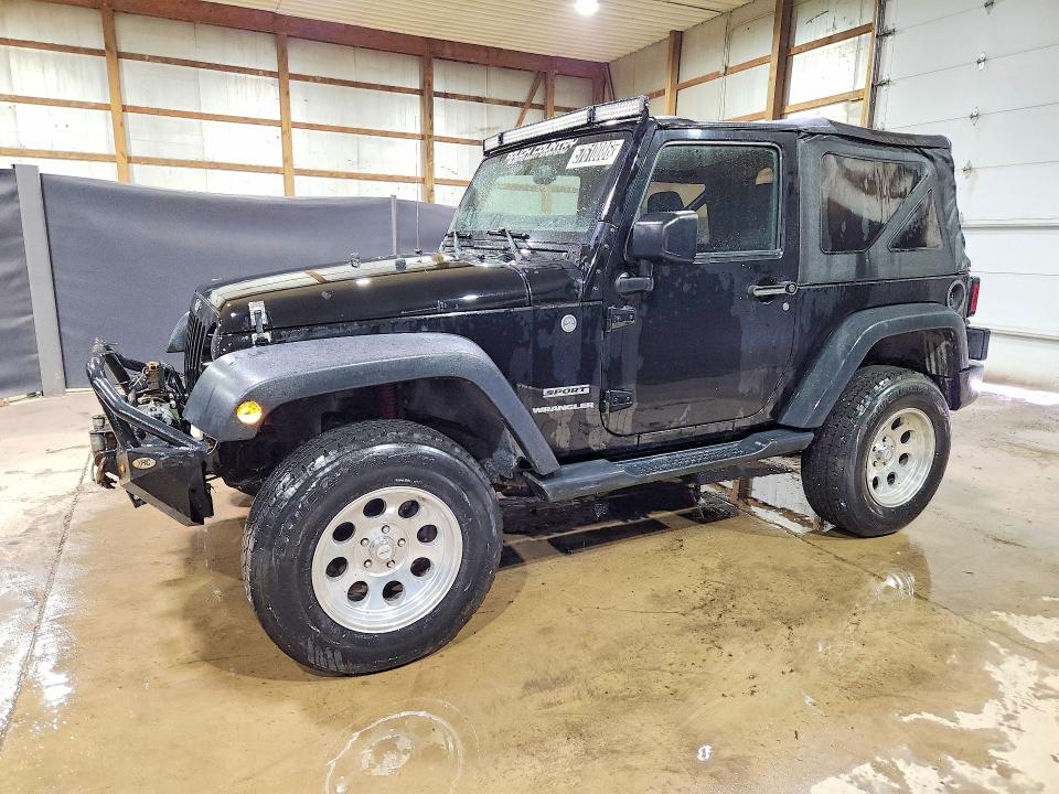 57610086 :رقم المزاد ، 1C4AJWAG7FL645493 vin ، 2015 Jeep Wrangler مزاد بيع