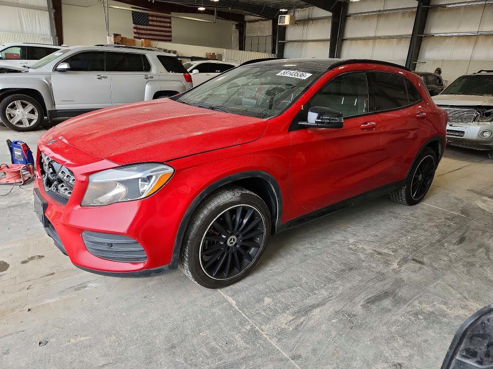 2018 Mercedes-benz Gla მანქანა იყიდება აუქციონზე, vin: WDCTG4GB5JJ454709, აუქციონის ნომერი: 58143536