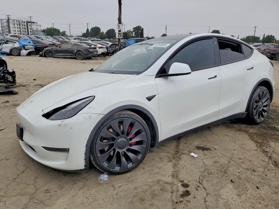 2022 Tesla Model Y მანქანა იყიდება აუქციონზე, vin: 7SAYGDEF3NF560870, აუქციონის ნომერი: 56266806