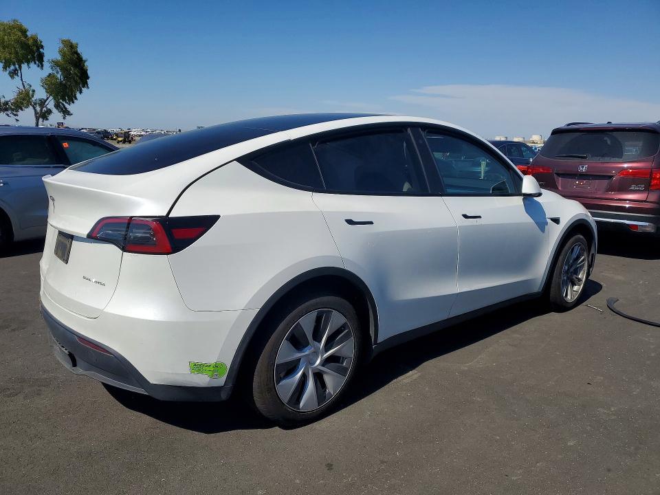 2023 Tesla Model Y მანქანა იყიდება აუქციონზე, vin: 7SAYGAEE2PF640637, აუქციონის ნომერი: 57730586