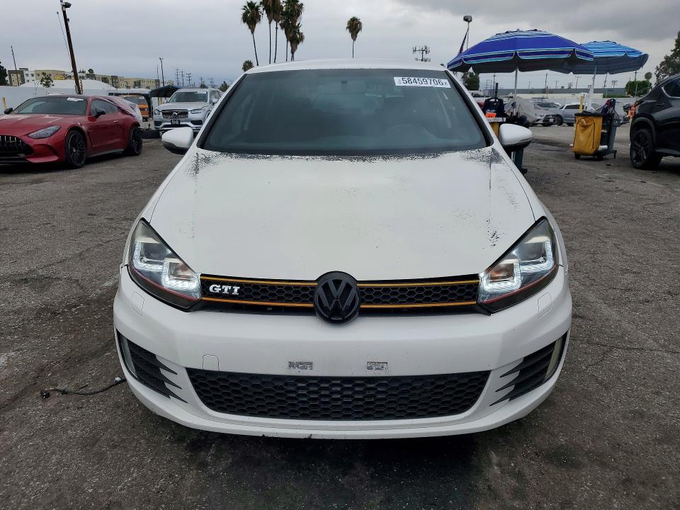 58459706 :رقم المزاد ، WVWFD7AJ1AW273879 vin ، 2010 Volkswagen Gti مزاد بيع