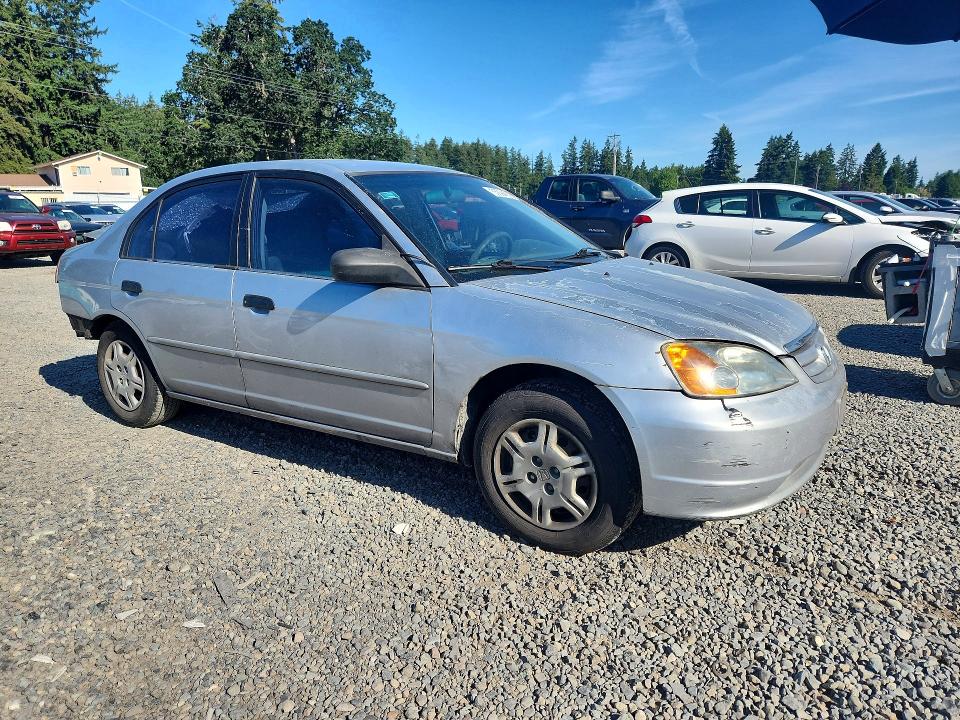 Продажа на аукционе авто 2001 Honda Civic, vin: 2HGES15551H601543, номер лота: 55594676