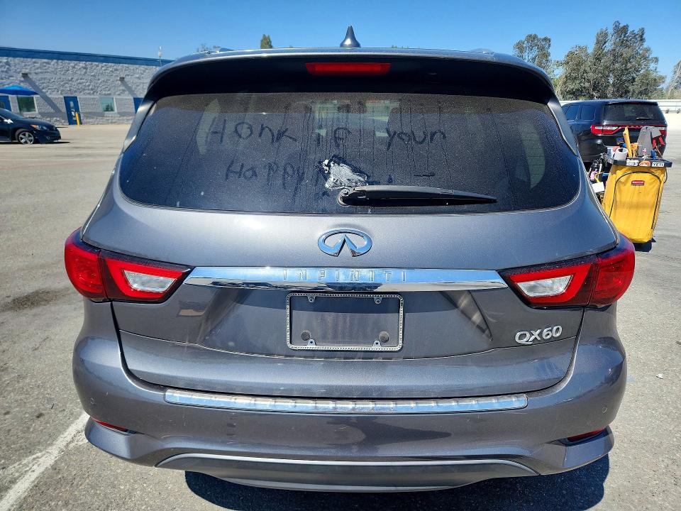 2016 Infiniti Qx60 მანქანა იყიდება აუქციონზე, vin: 5N1AL0MN1GC507009, აუქციონის ნომერი: 59019086