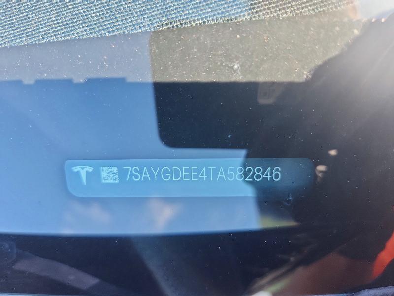 2026 Tesla Model Y მანქანა იყიდება აუქციონზე, vin: 7SAYGDEE4TA582846, აუქციონის ნომერი: 58543286