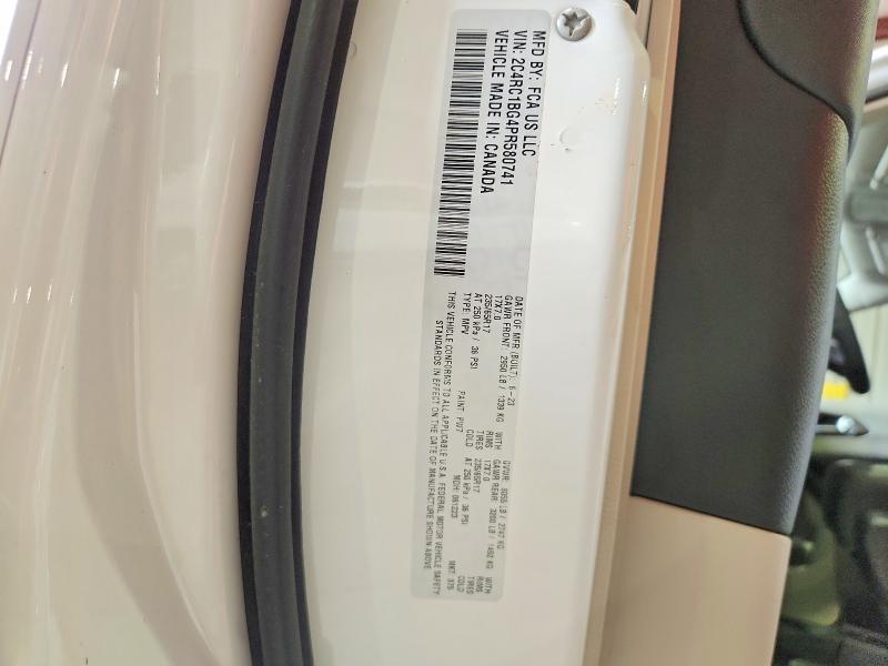 2023 Chrysler Pacifica მანქანა იყიდება აუქციონზე, vin: 2C4RC1BG4PR580741, აუქციონის ნომერი: 58376276