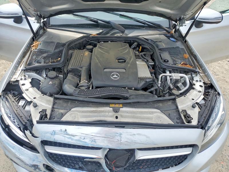 2017 Mercedes-benz C მანქანა იყიდება აუქციონზე, vin: WDDWK4KB5HF483655, აუქციონის ნომერი: 57542176