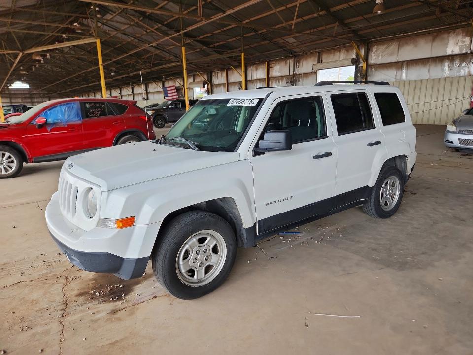 57308776 :رقم المزاد ، 1C4NJPBA6GD718026 vin ، 2016 Jeep Patriot مزاد بيع