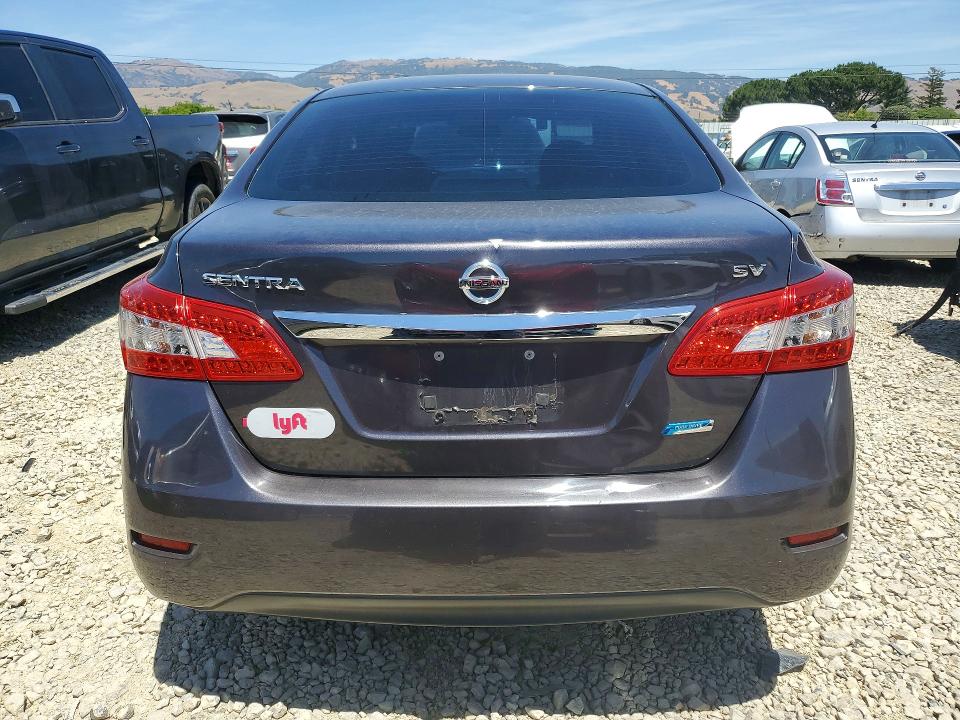 56104326 :رقم المزاد ، 3N1AB7AP4EL670943 vin ، 2014 Nissan Sentra مزاد بيع