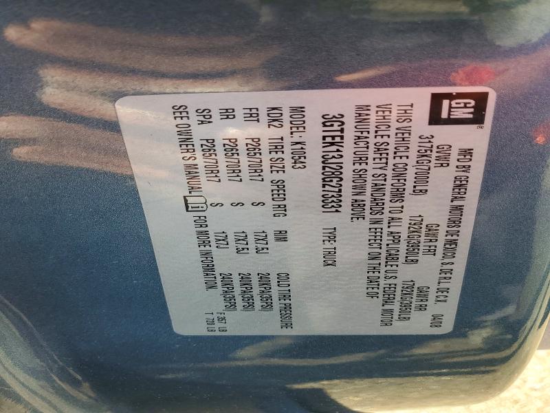 2008 Gmc Sierra მანქანა იყიდება აუქციონზე, vin: 3GTEK13J28G273331, აუქციონის ნომერი: 58561506