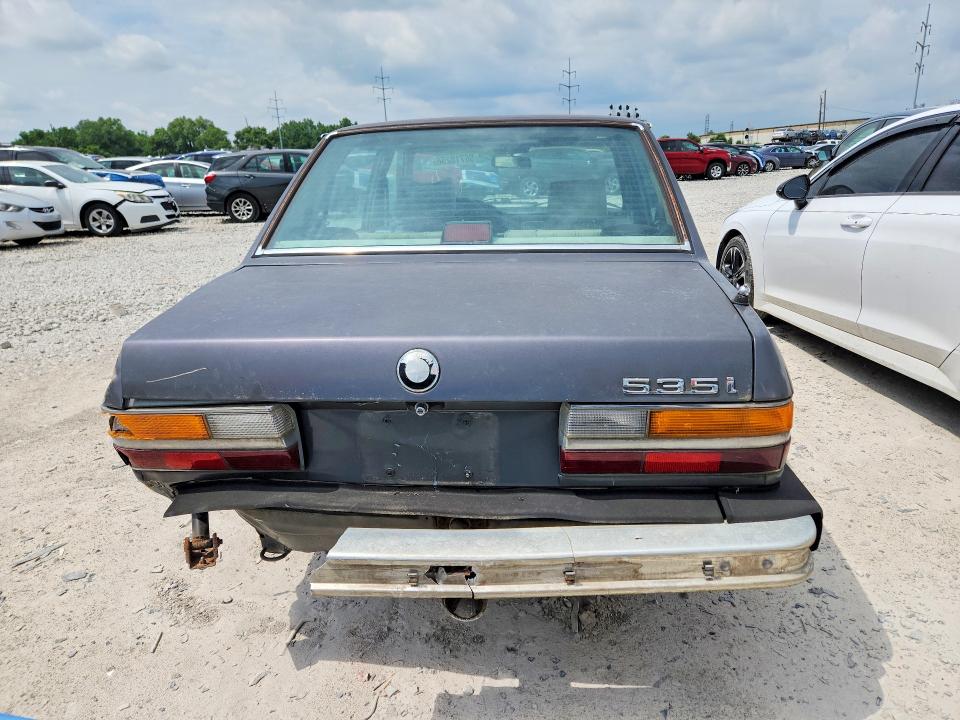 Продажа на аукционе авто 1986 Bmw 535, vin: WBADC8405G1720204, номер лота: 56710256