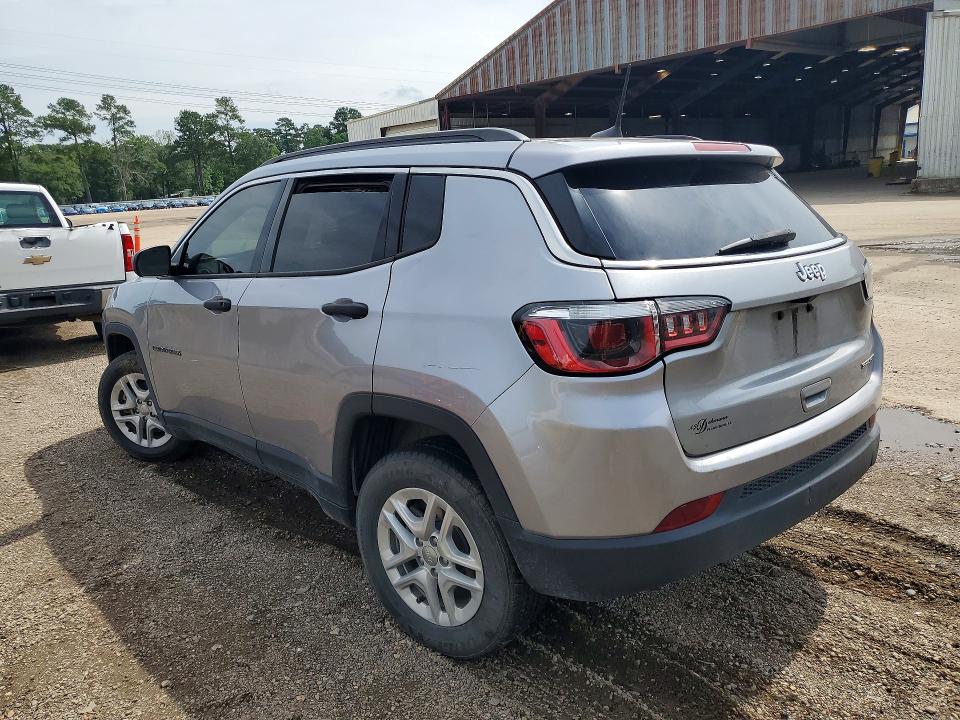 2019 Jeep Compass მანქანა იყიდება აუქციონზე, vin: 3C4NJCAB9KT615298, აუქციონის ნომერი: 55651946