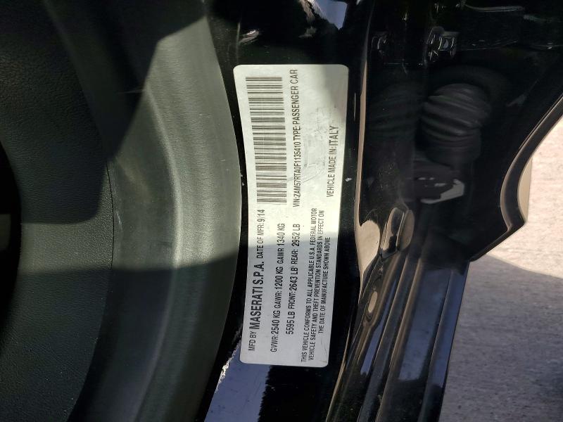 Продаж на аукціоні авто 2015 Maserati Ghibli, vin: ZAM57RTA0F1135410, номер лоту: 59085086