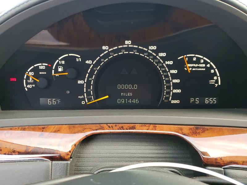 55809416 :رقم المزاد ، WDBNG79J56A472413 vin ، 2006 Mercedes-benz S مزاد بيع