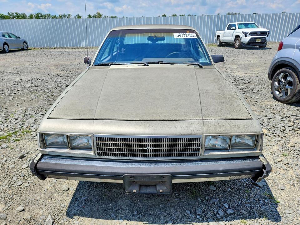 1986 Chevrolet Celebrity მანქანა იყიდება აუქციონზე, vin: 2G1AW19R9G1210582, აუქციონის ნომერი: 58792186