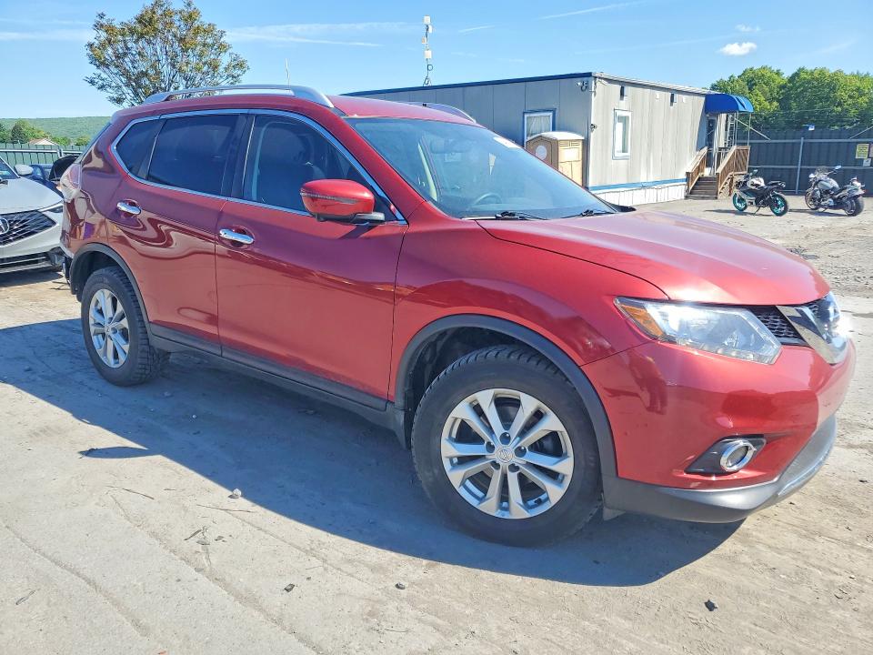 2016 Nissan Rogue მანქანა იყიდება აუქციონზე, vin: KNMAT2MV4GP710419, აუქციონის ნომერი: 54922676