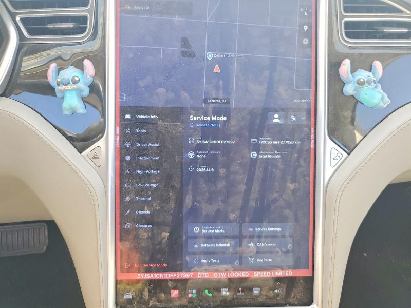 Продаж на аукціоні авто 2013 Tesla Model S, vin: 5YJSA1CN1DFP27397, номер лоту: 56341236