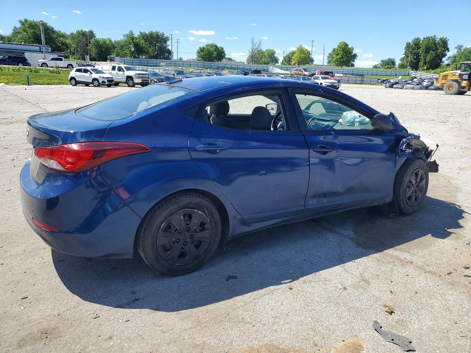 57347456 :رقم المزاد ، 5NPDH4AE9GH713889 vin ، 2016 Hyundai Elantra مزاد بيع