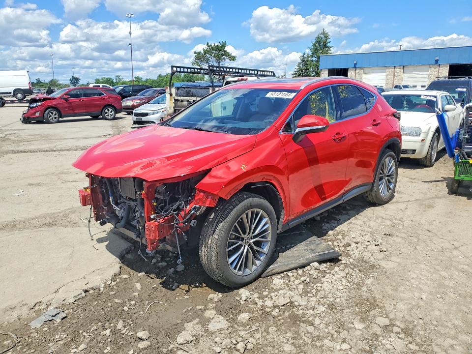58101966 :رقم المزاد ، 2T2GGCEZ3NC004085 vin ، 2022 Lexus Nx مزاد بيع