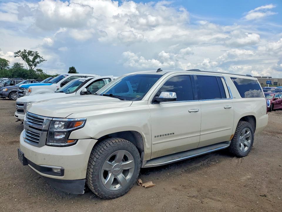 Продажа на аукционе авто 2015 Chevrolet Suburban, vin: 1GNSKKKC9FR147421, номер лота: 56151856
