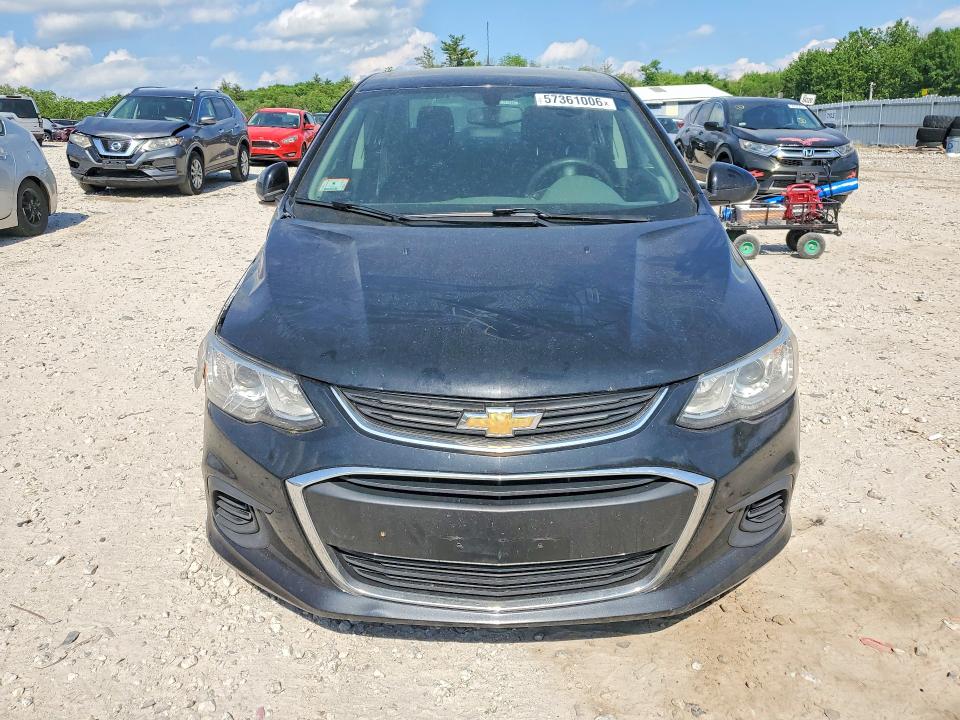 2017 Chevrolet Sonic მანქანა იყიდება აუქციონზე, vin: 1G1JD5SH2H4126155, აუქციონის ნომერი: 57361006