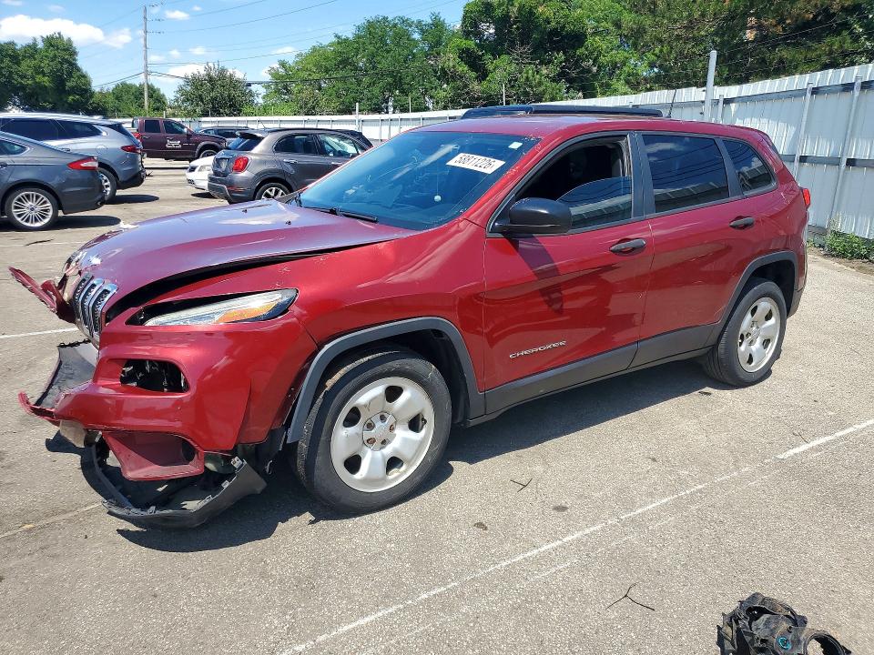 Aukcja sprzedaży 2016 Jeep Cherokee, vin: 1C4PJLAB0GW264209, numer aukcji: 58811226