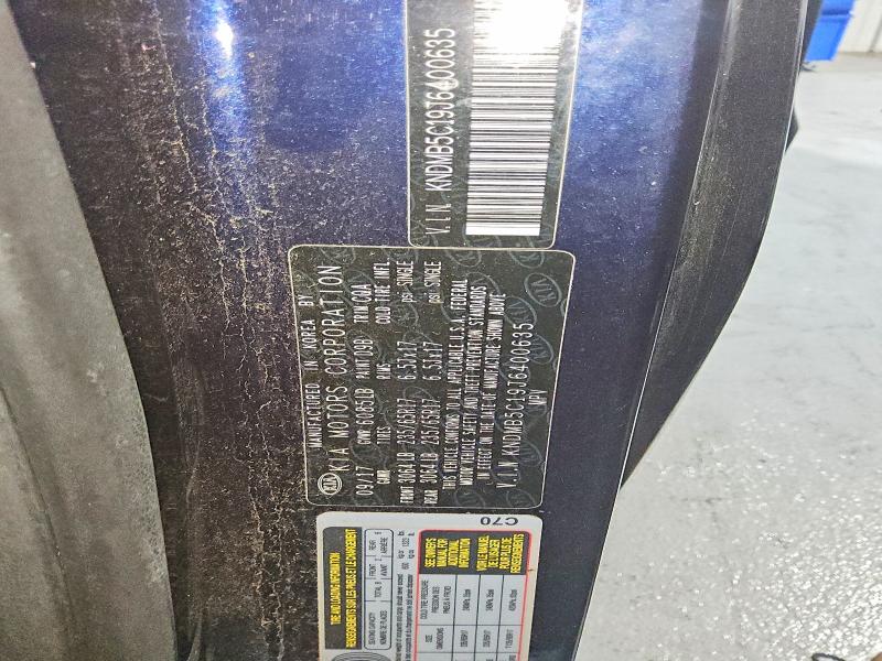 Aukcja sprzedaży 2018 Kia Sedona, vin: KNDMB5C19J6400635, numer aukcji: 58033476