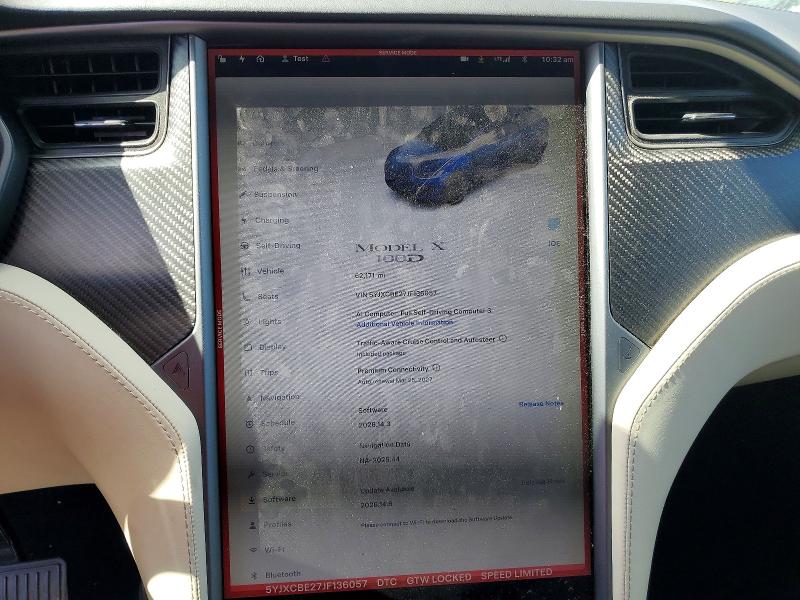 Продаж на аукціоні авто 2018 Tesla Model X, vin: 5YJXCBE27JF136057, номер лоту: 57162186