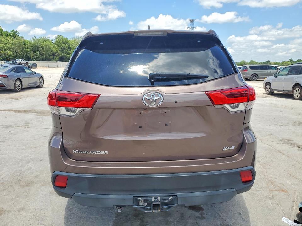 56967566 :رقم المزاد ، 5TDKZRFH3KS345426 vin ، 2019 Toyota Highlander مزاد بيع