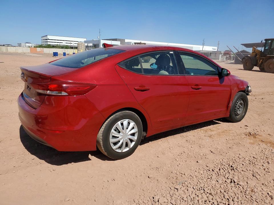 55774826 :رقم المزاد ، KMHD74LF5HU409177 vin ، 2017 Hyundai Elantra مزاد بيع