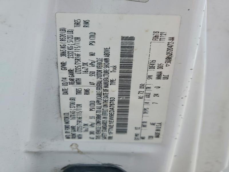 2014 Ford Econoline მანქანა იყიდება აუქციონზე, vin: 1FTNE1EW9EDA76763, აუქციონის ნომერი: 56738036
