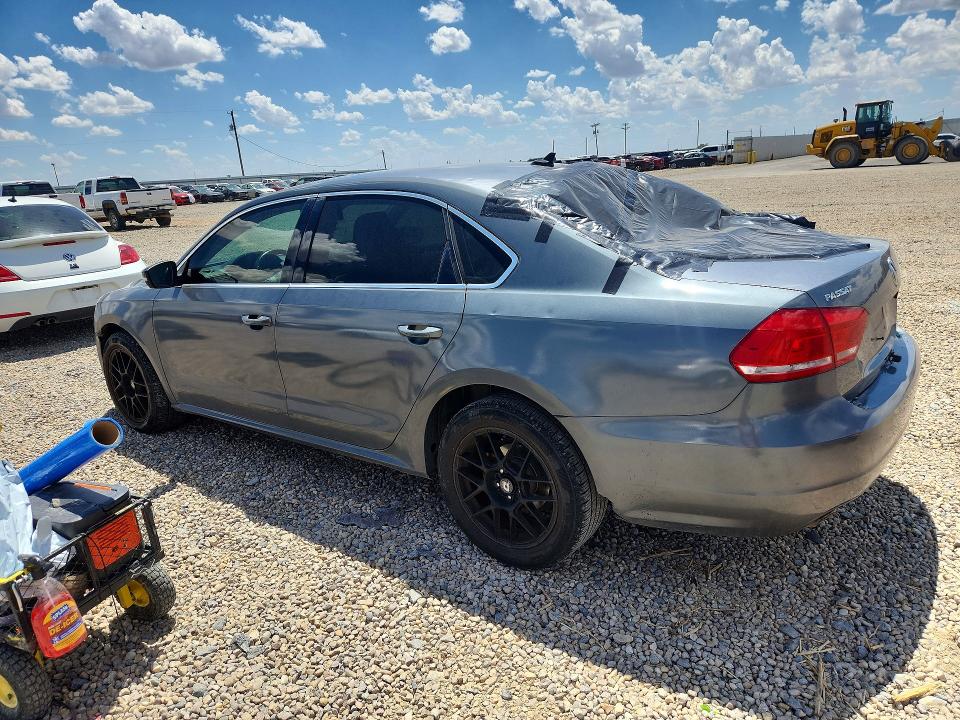 2013 Volkswagen Passat მანქანა იყიდება აუქციონზე, vin: 1VWBN7A37DC128992, აუქციონის ნომერი: 55459206