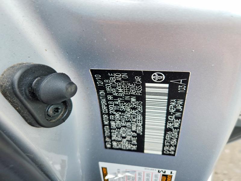 Aukcja sprzedaży 2011 Toyota Corolla, vin: JTDBU4EE8B9126873, numer aukcji: 56657476