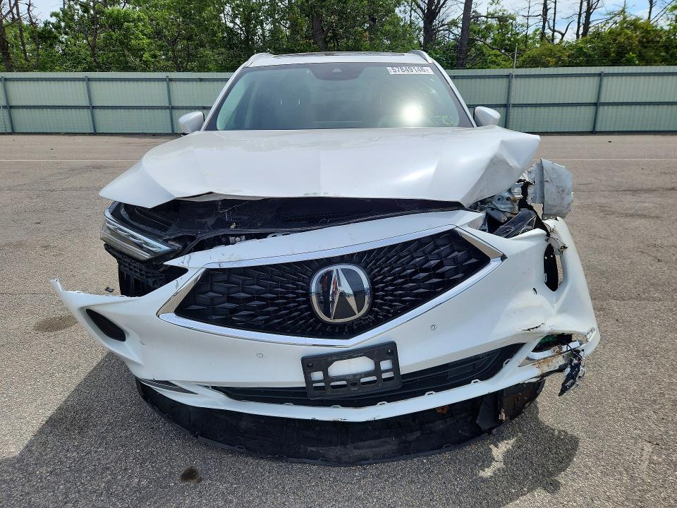 57849146 :رقم المزاد ، 5J8YE1H82NL041595 vin ، 2022 Acura Mdx مزاد بيع