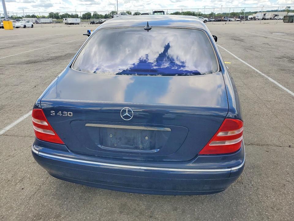 2000 Mercedes-benz S მანქანა იყიდება აუქციონზე, vin: WDBNG70J1YA086877, აუქციონის ნომერი: 58393046