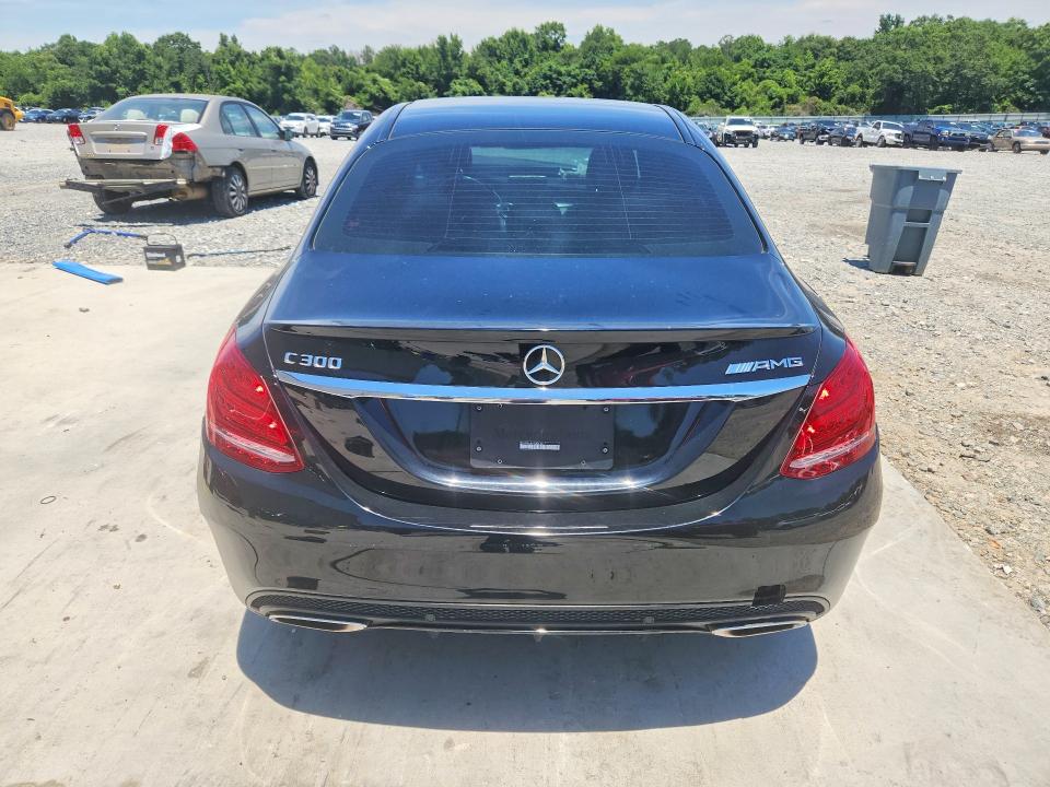 58101436 :رقم المزاد ، 55SWF4JB1FU063617 vin ، 2015 Mercedes-benz C مزاد بيع