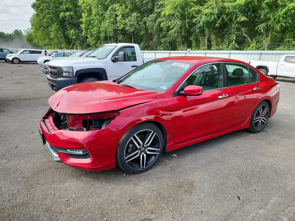 Продажа на аукционе авто 2017 Honda Accord, vin: 1HGCR2F13HA260804, номер лота: 55575716