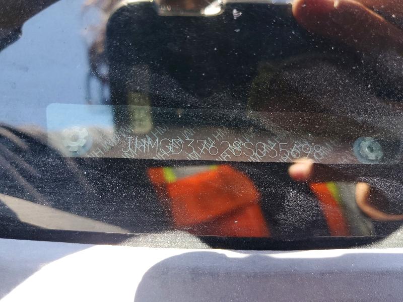 2008 Honda Fit მანქანა იყიდება აუქციონზე, vin: JHMGD37628S035698, აუქციონის ნომერი: 55297766