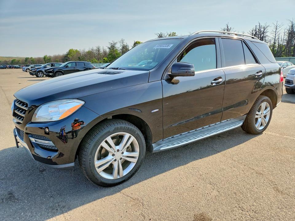 58983336 :رقم المزاد ، 4JGDA5HB5CA043695 vin ، 2012 Mercedes-benz Ml مزاد بيع