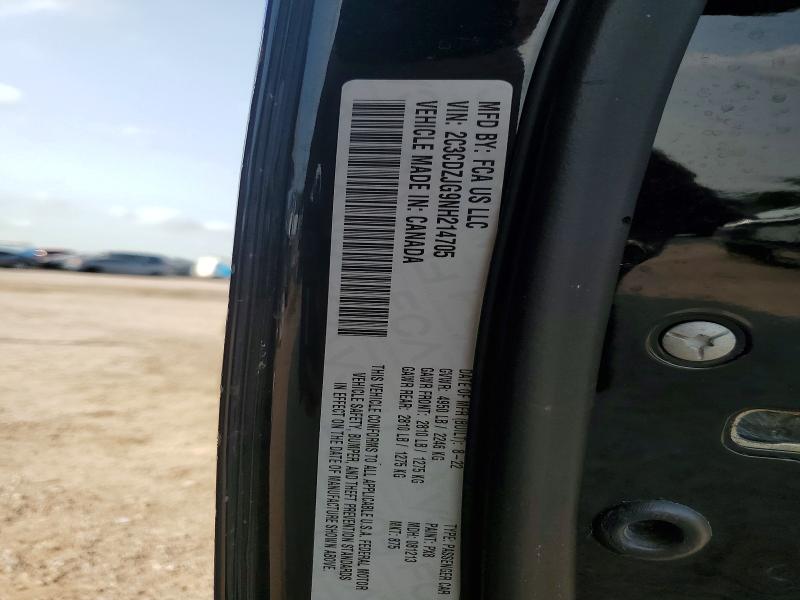 Продаж на аукціоні авто 2022 Dodge Challenger, vin: 2C3CDZJG9NH214705, номер лоту: 58619666