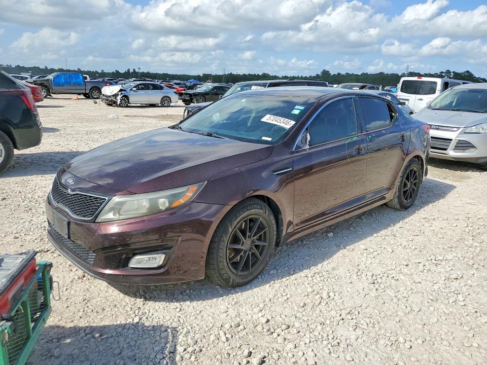 2015 Kia Optima მანქანა იყიდება აუქციონზე, vin: 5XXGM4A73FG477423, აუქციონის ნომერი: 57045346